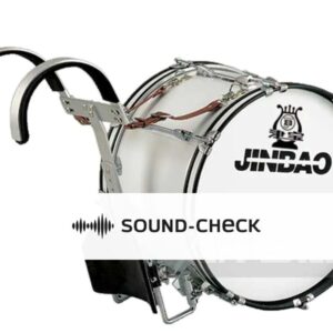 כלי הקשה Jinbao MB2812 WHITE – תוף מצעד בס