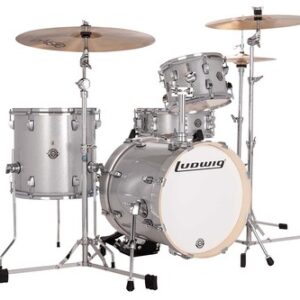 מערכת תופים לדוויג Ludwig Breakbeats by Questlove גימור Silver Sparkle