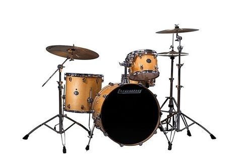 מערכת תופים לדוויג Ludwig Element Birch 22" 4 חלקים ללא אביזרים Mahogany 2 לדוויג Element LCB422EX מעטפות בירץ' גימור מהגוני ללא אביזרים