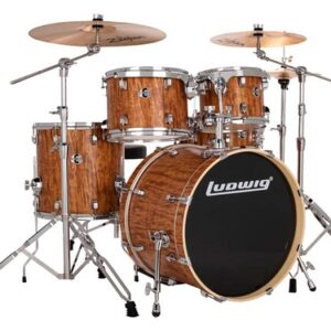 מערכת תופים “20 עם אביזרים (ללא מצילות) LUDWIG Evolution Cherry LE520010