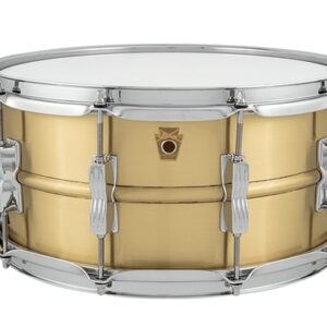 תוף סנר LUDWIG LB654B Acro Brass Brushed 6.5″x14″
