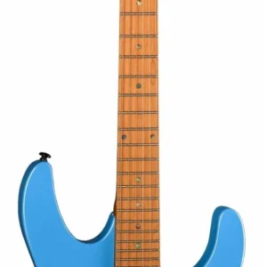 גיטרה חשמלית Dean MD24 Roasted Maple Floyd Rose בגימור Vintage Blue