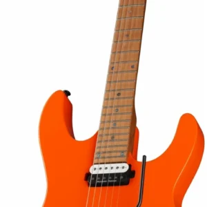 גיטרה חשמלית 24 סריגים מסדרת MD בגימור Vintage Orange