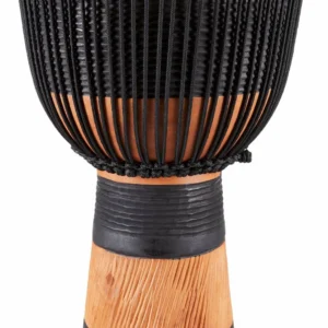 דג׳מבה אפריקאי 12״ Black/Brown עם תיק