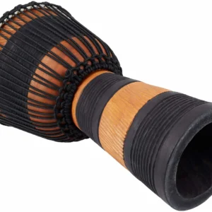 דג׳מבה אפריקאי 10״ Black/Brown עם תיק