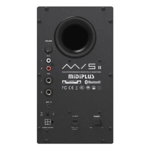 זוג מוניטורים אולפניים MidiPlus MI5 V2 שחור Bluetooth