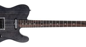 גיטרה חשמלית MICHAEL KELLY 54 Open Pore Faded Black Ebony FB