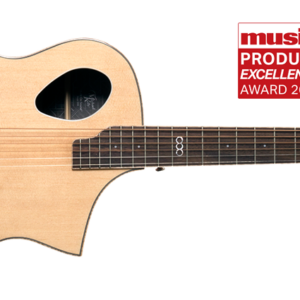 גיטרה אקוסטית מוגברת Michael Kelly Triad Port — Gloss Natural (הגברת Fishman)