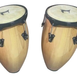 זוג קונגס עץ בצבע מייפל 10 ו-11 אינץ’ MORATTI WOOD CONGA