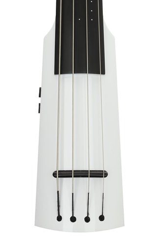 קונטרבס חשמלי NS Design WAV4c-DB-WH White 1 קונטרבס חשמלי NS Design WAV4c-DB-WH White - מבט קדמי