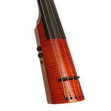 קונטרבס חשמלי NS Design WAV5-DB-AB Amber Burst 3 קונטרבס חשמלי NS Design WAV5 Amber Burst - תקריב גוף