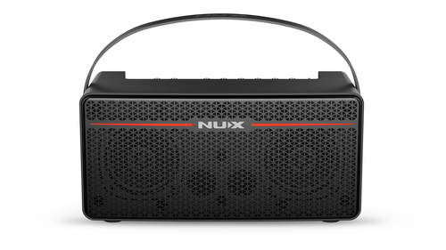 מגבר נטען לגיטרה ובס NUX Mighty Space 30W סטריאו אלחוטי עם מידול 1 מגבר מידול נטען NUX Mighty Space בהספק 30W סטריאו אלחוטי לגיטרה ובס
