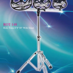 רוטו טם טם ROT-148 Power beat 6+8+10 אינץ’ כולל עמוד