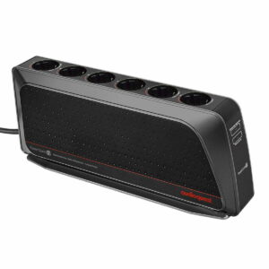 מנהל מתח AudioQuest PowerQuest 2 – מסנן והגנת מתח קומפקטי, 6 שקעים