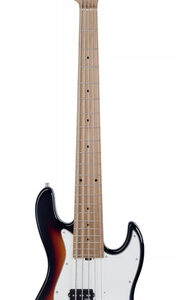 גיטרה בס 5 מיתרים Sadowsky MetroExpress 21-Fret Hybrid P/J Roasted Maple FB Tobacco Sunburst