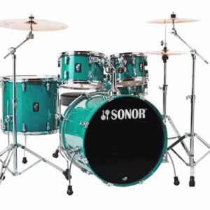 מערכת תופים אקוסטית Sonor AQ1 Studio Set 20” Light Green (5 חלקים + אביזרים)