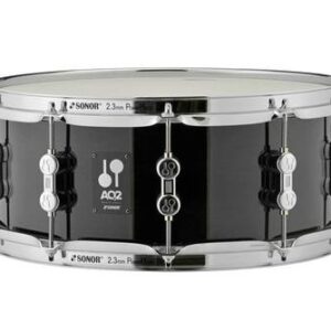 תוף סנר SONOR AQ2 1406 Transparent Stain Black 14″x6″