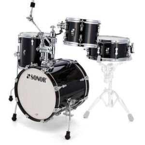 מערכת תופים סונור Sonor AQ2 Safari 16″ 4 חלקים גימור Transp.Stain Black