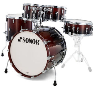 מערכת תופים אקוסטית Sonor AQ2 Studio Set 20″ Brown Fade (5 חלקים)