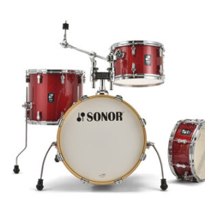 מערכת תופים Sonor AQX Jazz 18 אינץ’ Red Moon Sparkle