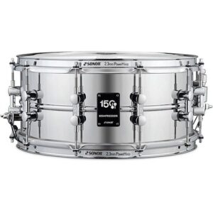 תוף סנר SONOR Kompressor 150th Anniversary Steel 14″x6.5″
