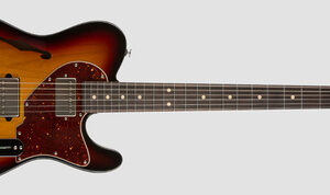גיטרה חשמלית Suhr Alt T Chambered with F Hole 3 Tone Burst (Rosewood)