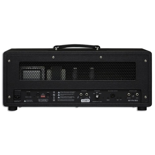 מגבר ראש מנורות Synergy SYN-50 50W Head 1 מגבר ראש מנורות Synergy SYN-50 50W