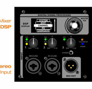 רמקול מוגבר TOPP PRO TOP-KS HD15A 2000W 15″