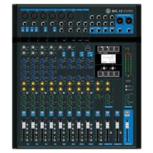 מיקסר TOPP PRO MX.12 12 ערוצים עם אפקטים ו-Bluetooth