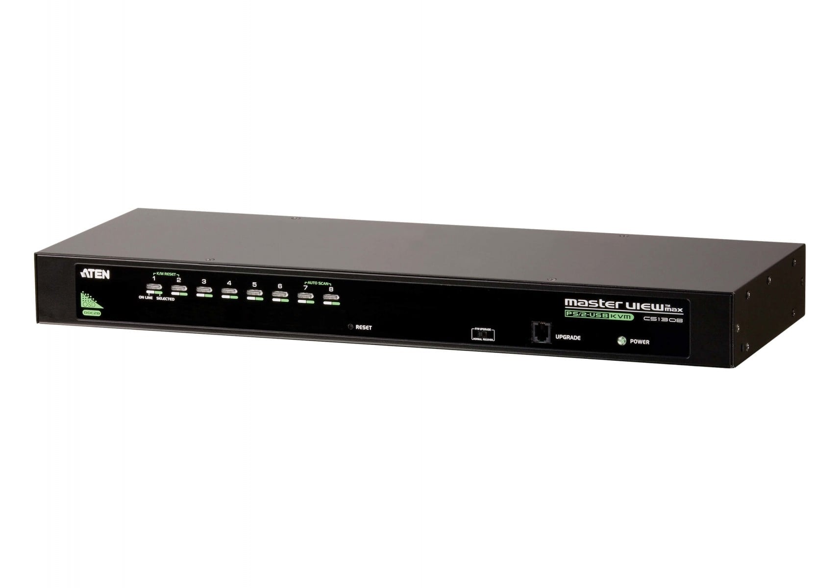 ATEN CS1308 מתג לחיבור 8 שרתים לחיבור USB ו VGA 1 CS1308