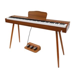 פסנתר חשמלי Reinburg S102 חום