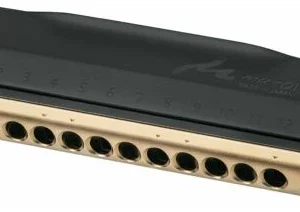מפוחית כרומטית בציפוי Tombo Cross System 2248 Matte Black