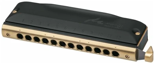 מפוחית כרומטית בציפוי Tombo Cross System 2248 Matte Black 1 1 163.webp