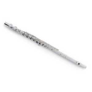 חליל צד חורים פתוחים פיית כסף גוף מצופה כסף Pearl PF-F525