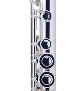 חליל צד יד שניה ציפוי כסף חורים סגורים Armstrong 104
