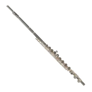 חליל צד יד שניה Sankyo CF-401 חורים פתוחים, כסף מלא כולל מכניקה קפיצים זהב