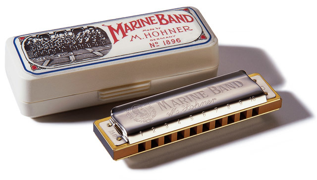 מפוחית הונר מרין בנד בסולם Hohner 1896/20D D 1 1 666.jpg