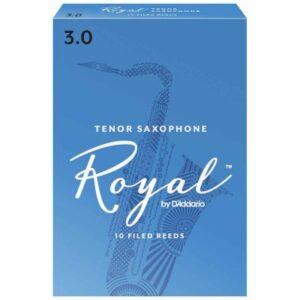 עלים לסקסופון טנור מס 3 – 10 בקופסא Rico Royal