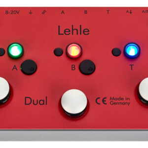 סוויצ’ר מתוכנת Lehle Dual SGoS – שני מגברים, טיונר ושליטת MIDI (יבוא בלעדי)