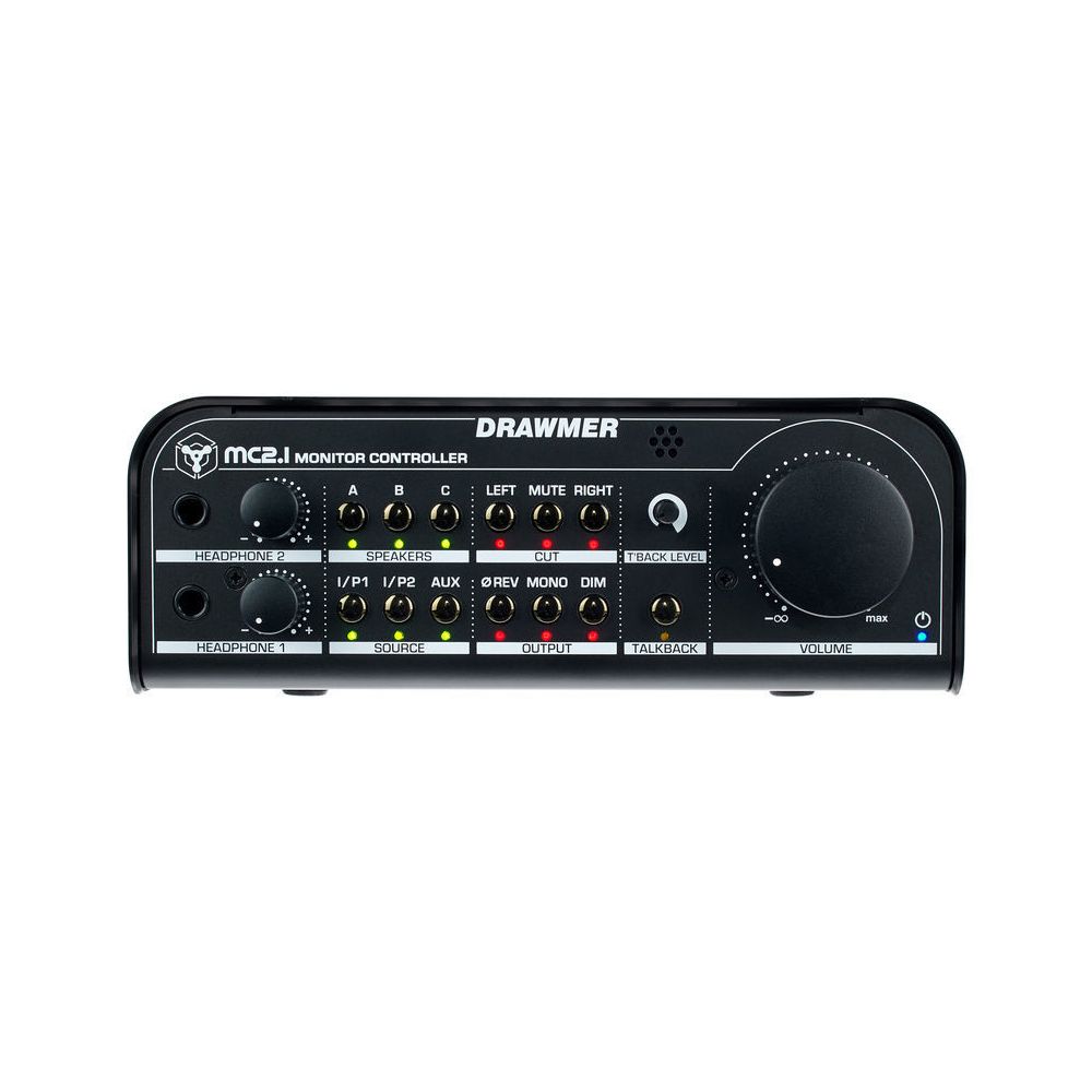 בקר מוניטור Drawmer MC 2.1 – שליטה בעד 3 זוגות רמקולים, סאב-וופר ו-2 אוזניות (יבוא בלעדי) 6 13500391 800.jpg