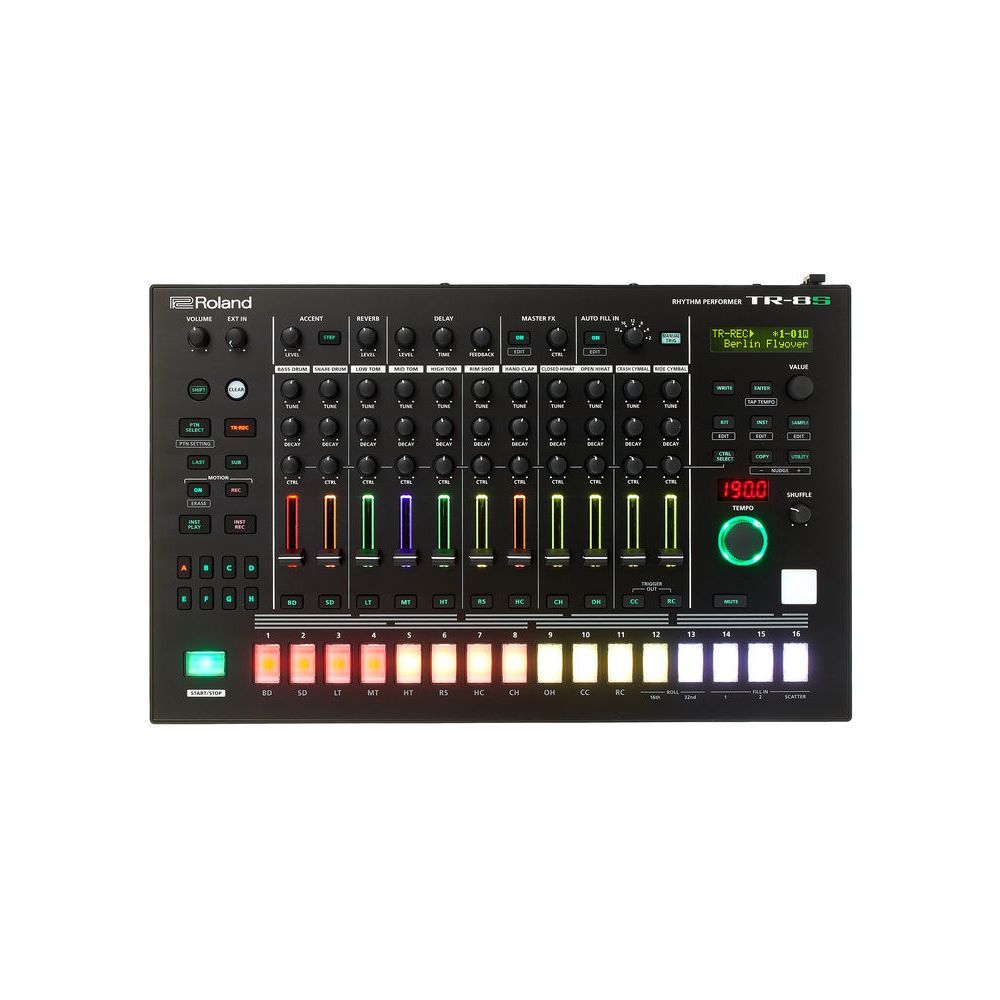 מכונת תופים Roland TR-8S Rhythm Performer – סאונד 808/909 אגדי עם סמפלינג 5 13685611 800.jpg
