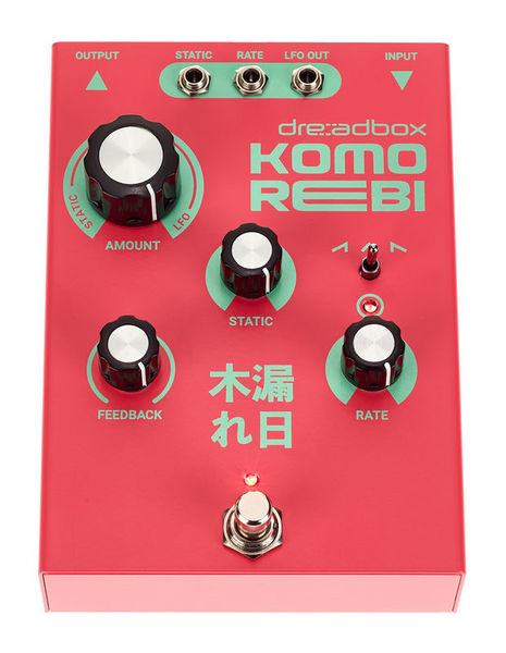 פדאל כורוס/פלנג'ר אנלוגי Dreadbox Komorebi – מודולציית BBD יוונית עם שליטת CV 2 פדאל כורוס/פלנג'ר אנלוגי Dreadbox Komorebi – מודולציית BBD יוונית עם שליטת CV — תמונה 2