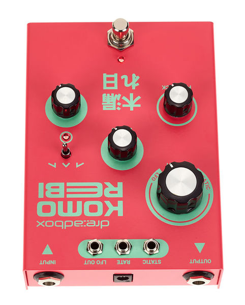 פדאל כורוס/פלנג'ר אנלוגי Dreadbox Komorebi – מודולציית BBD יוונית עם שליטת CV 4 פדאל כורוס/פלנג'ר אנלוגי Dreadbox Komorebi – מודולציית BBD יוונית עם שליטת CV — תמונה 4