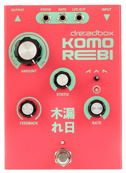 פדאל כורוס/פלנג'ר אנלוגי Dreadbox Komorebi – מודולציית BBD יוונית עם שליטת CV 5 פדאל כורוס/פלנג'ר אנלוגי Dreadbox Komorebi – מודולציית BBD יוונית עם שליטת CV — תמונה 5