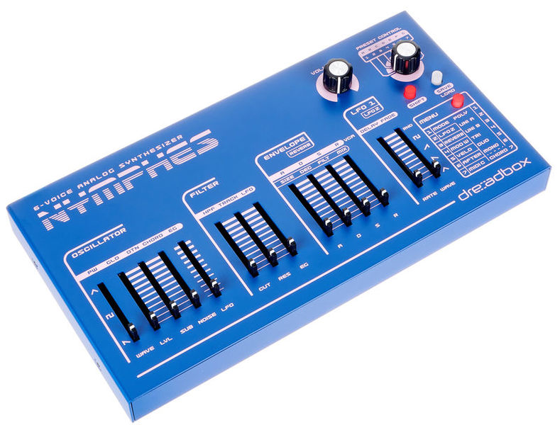 סינתיסייזר אנלוגי Dreadbox Nymphes – שישה קולות אנלוגיים אמיתיים מאתונה 3 סינתיסייזר אנלוגי Dreadbox Nymphes – שישה קולות אנלוגיים אמיתיים מאתונה — תמונה 3