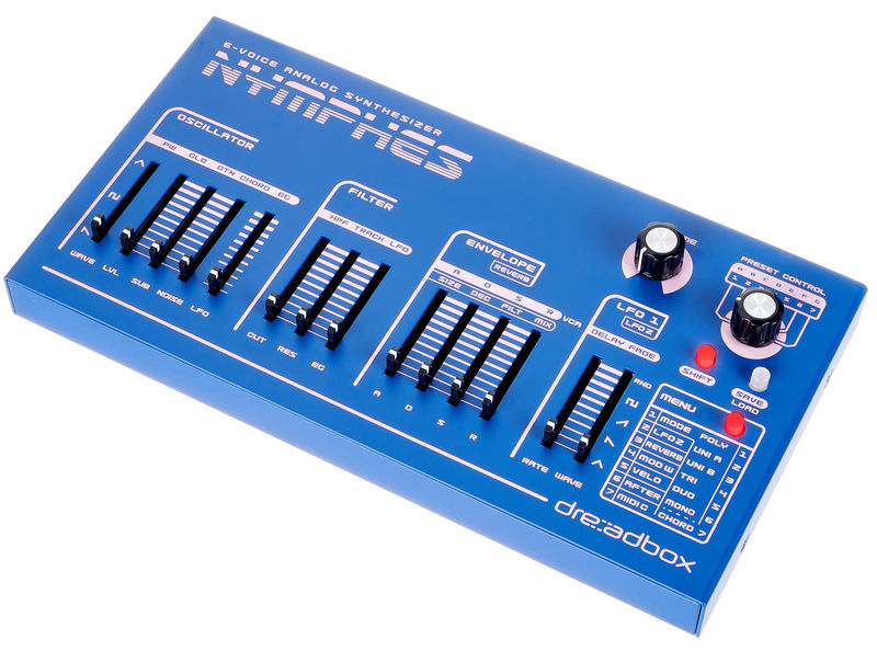 סינתיסייזר אנלוגי Dreadbox Nymphes – שישה קולות אנלוגיים אמיתיים מאתונה 1 סינתיסייזר אנלוגי Dreadbox Nymphes – שישה קולות אנלוגיים אמיתיים מאתונה