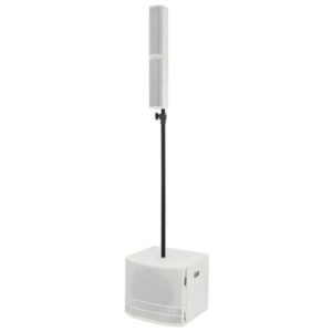 מערכת קולונה (Column) אקטיבית סטריאופונית ניידת dB Technologies ES503 בהספק 1000W צבע לבן