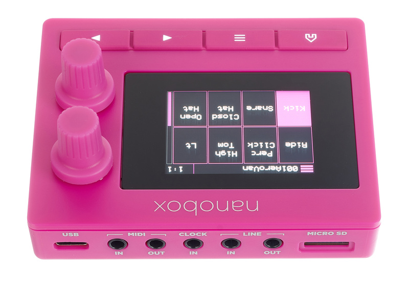 מכונת תופים 1010music nanobox razzmatazz – סינתזת FM וסמפלים בכף היד (יבוא בלעדי) 4 מכונת תופים 1010music nanobox razzmatazz – סינתזת FM וסמפלים בכף היד (יבוא בלעדי) — תמונה 4