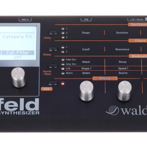 סינתיסייזר שולחני Waldorf Blofeld Desktop – אגדת ה-Wavetable הגרמנית ב-25 קולות
