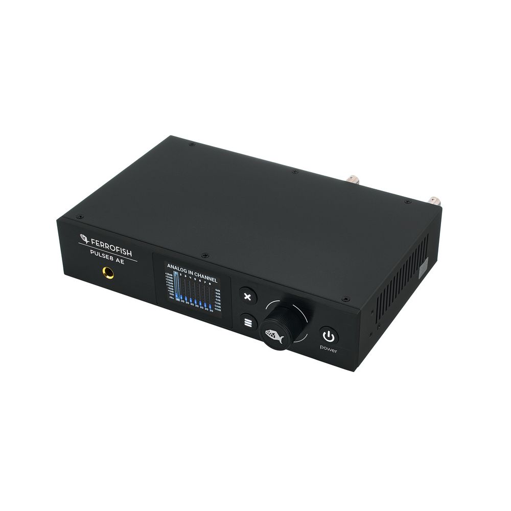 ממיר AD/DA Ferrofish Pulse8 AE – 8 ערוצים אנלוגי עם ADAT, 32Bit/192kHz ותצוגה צבעונית (יבוא בלעדי) 1 19834369 800.jpg